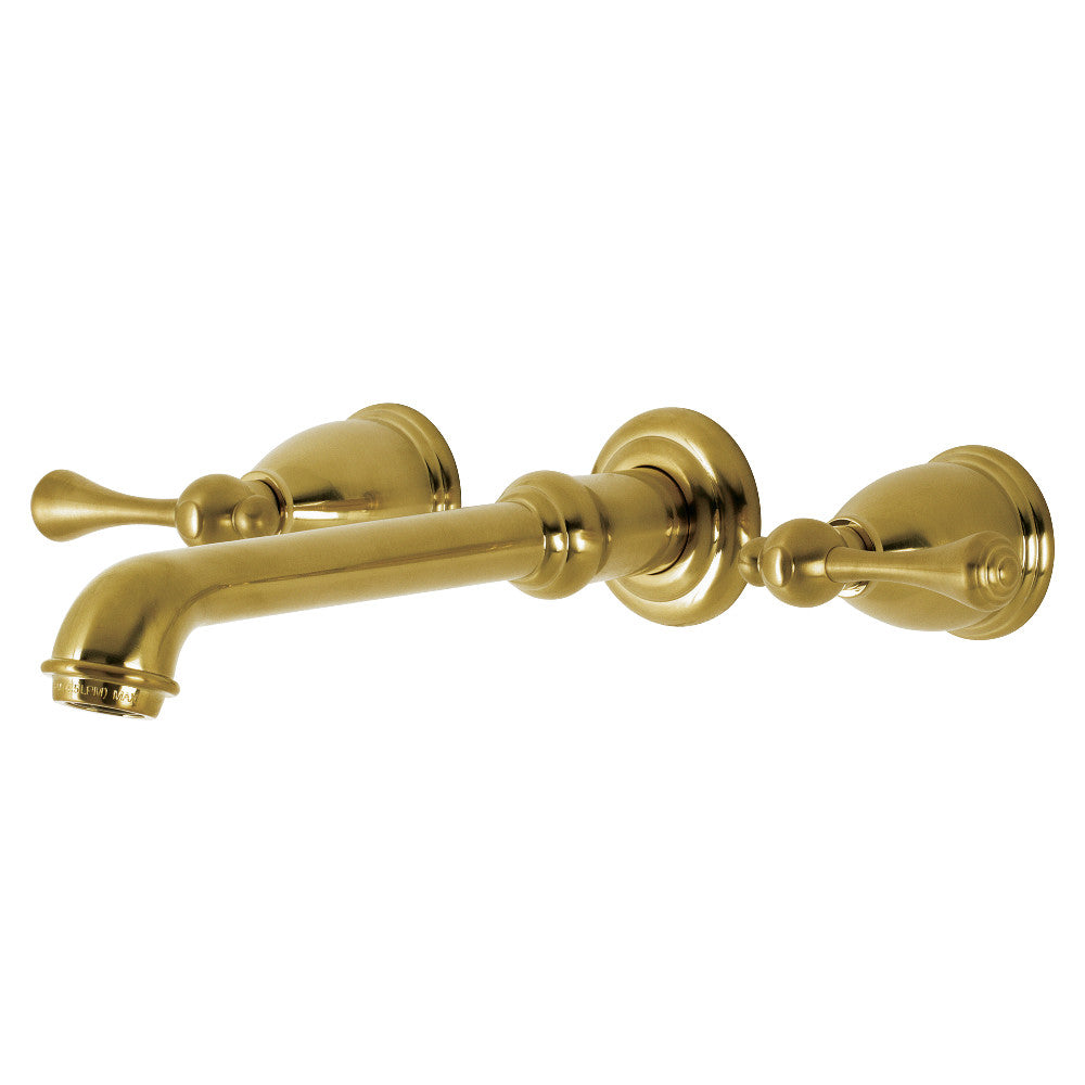 Kingston Brass KS7120BL 8" Center Wall Mount Bathroom Faucet