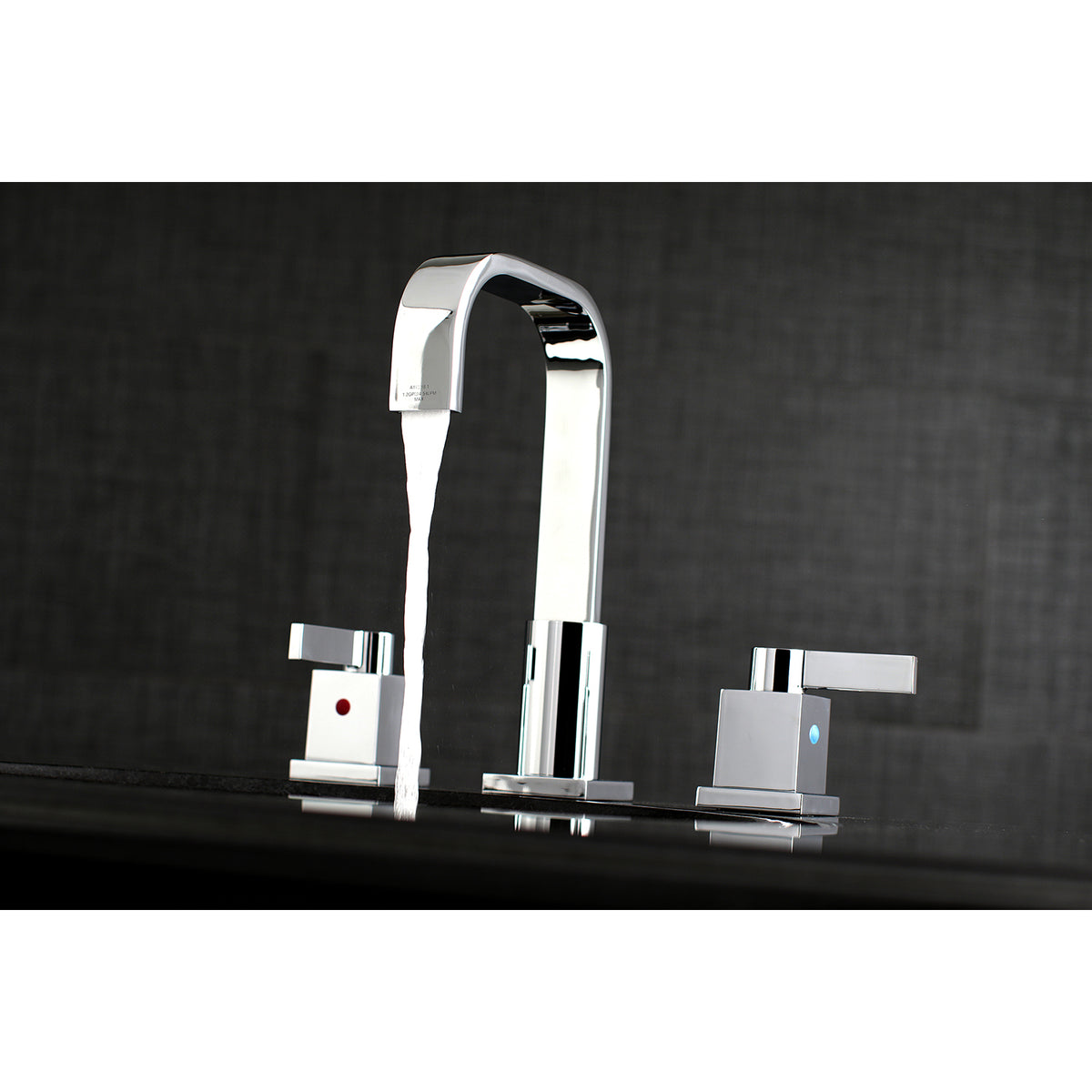 Fauceture FSC8965NQL Meridian 8" Widespread Deck Mount Bathroom Faucet