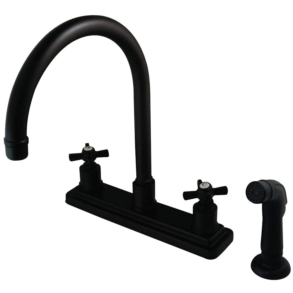 Kingston Brass KS8791ZX Millennium Centerset Kitchen Faucet