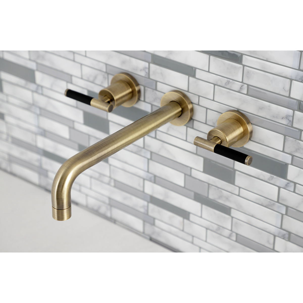 Kaiser 2-Handle Wall-Mount Roman Tub Faucet