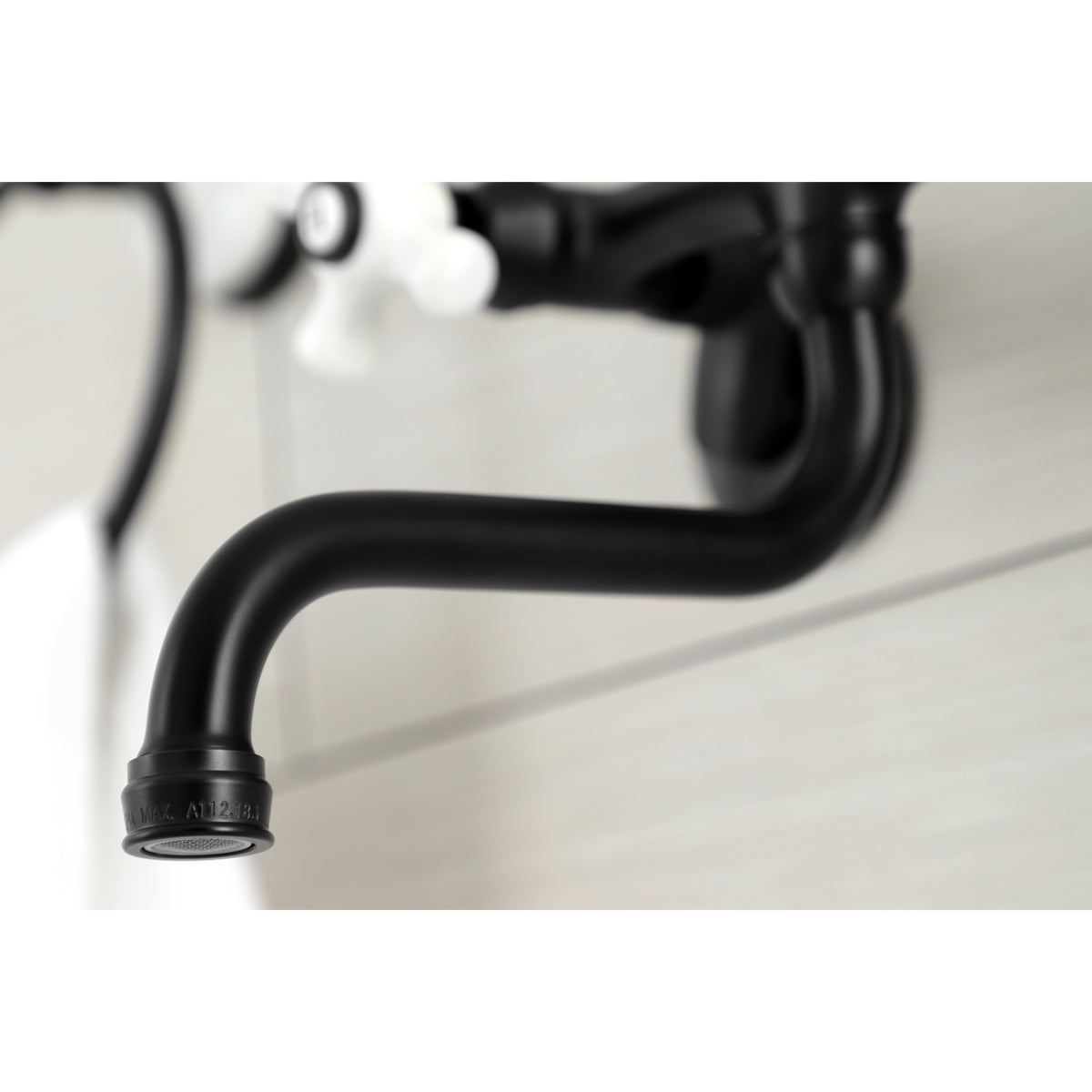 Kingston Brass KS616C Wall Mount Bathroom Faucet