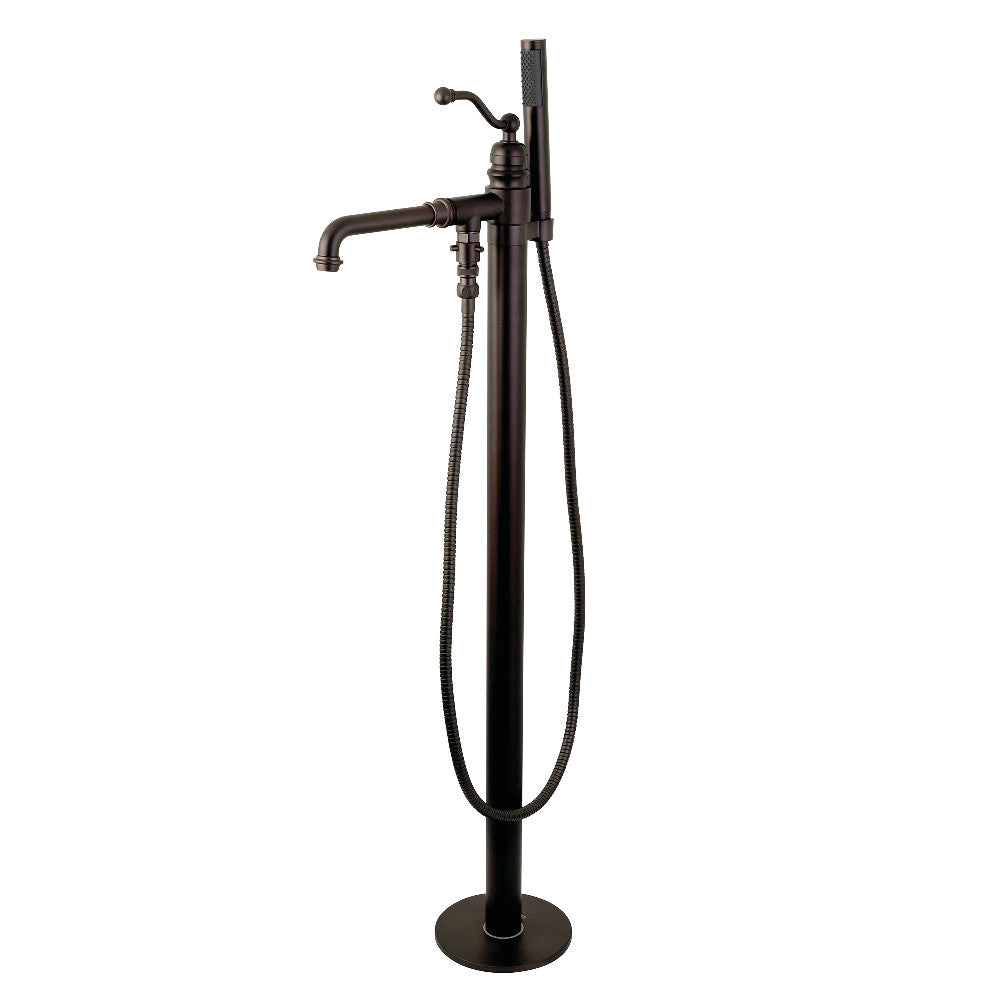 English Country Freestanding Tub Faucet with Hand Shower