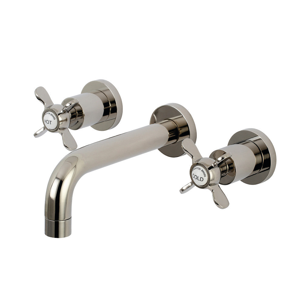 Kingston Brass KS8121BEX Essex 2-Handle 8 in. Wall Mount Bathroom Faucet