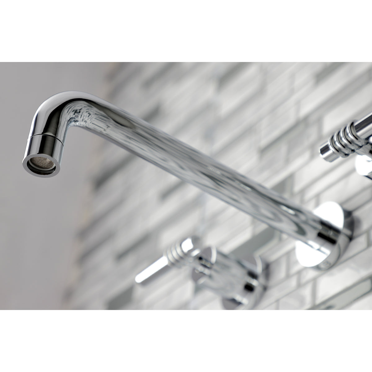 Milano Two-Handle Wall Mount Tub Faucet