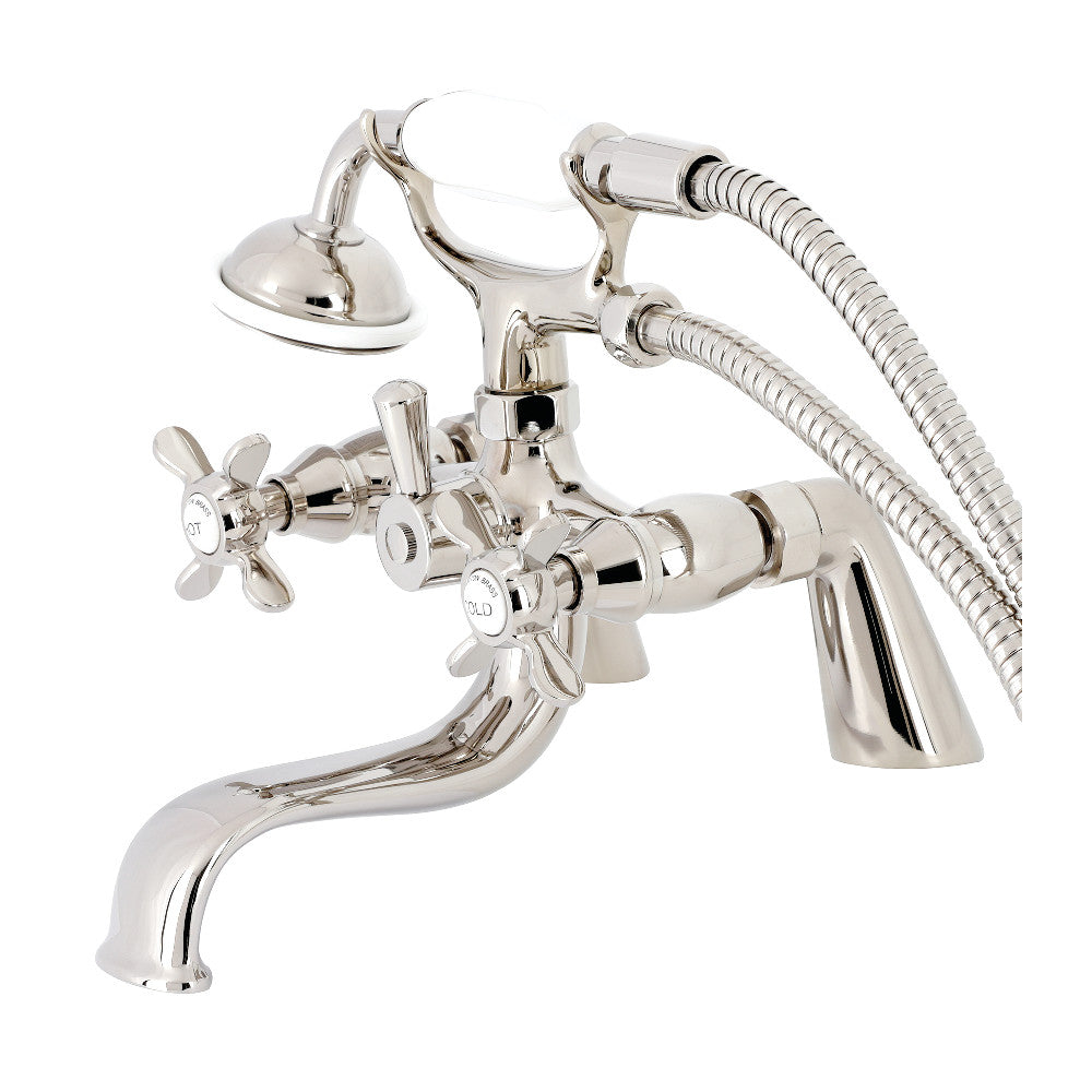Essex Deck Mount Clawfoot Tub Faucet with Hand Shower