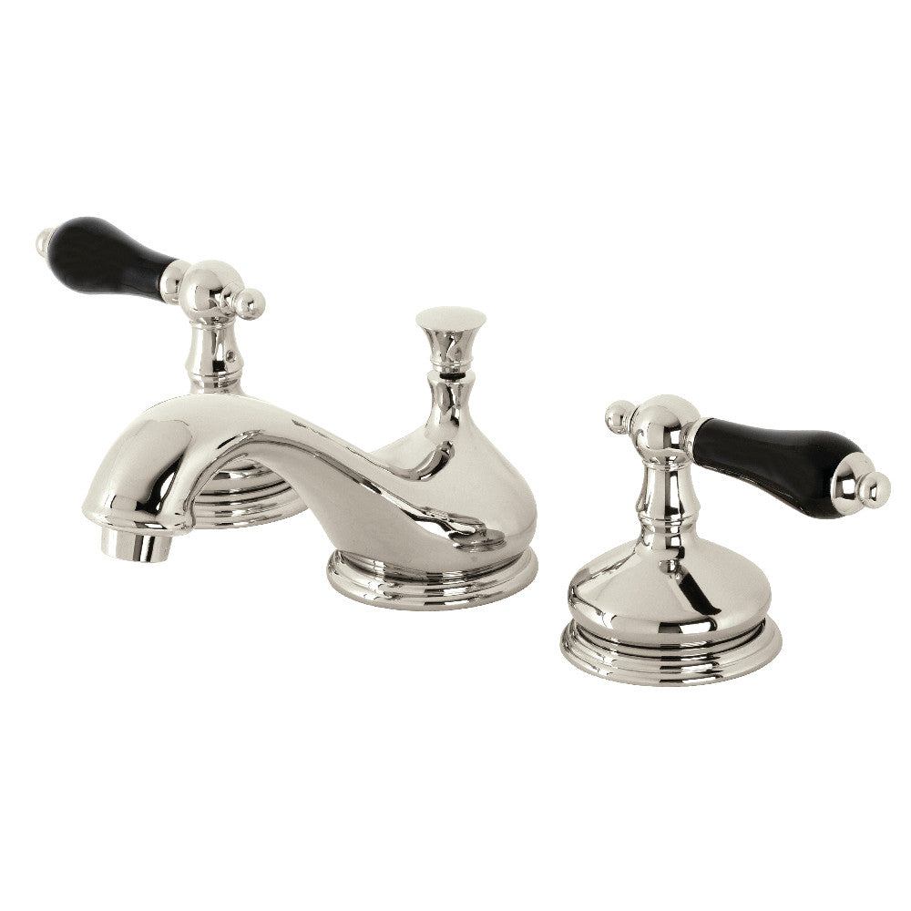 Kingston Brass KS1165PKL Duchess Widespread Bathroom Faucet with Brass Pop-Up