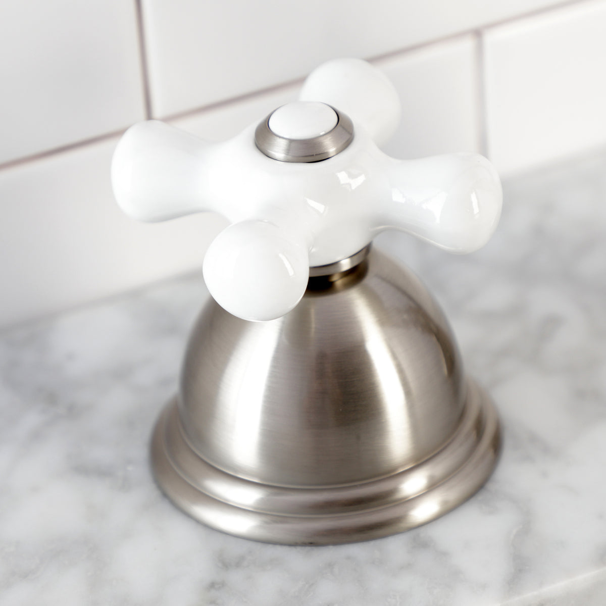 Kingston Brass Deck Mount Hand Shower with Diverter for Roman Tub Faucet