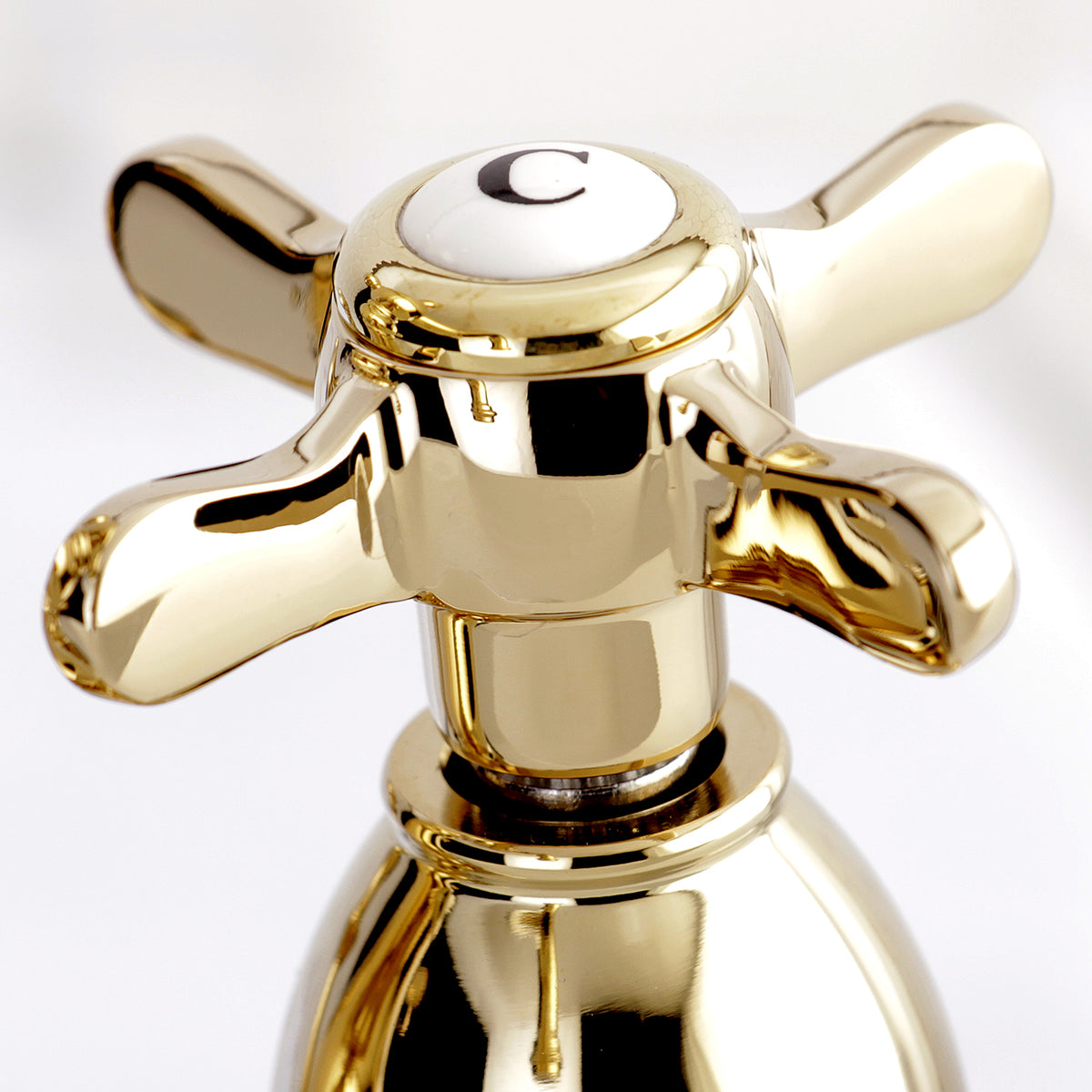 Kingston Brass KB1608BEX 4 in. Centerset Bathroom Faucet
