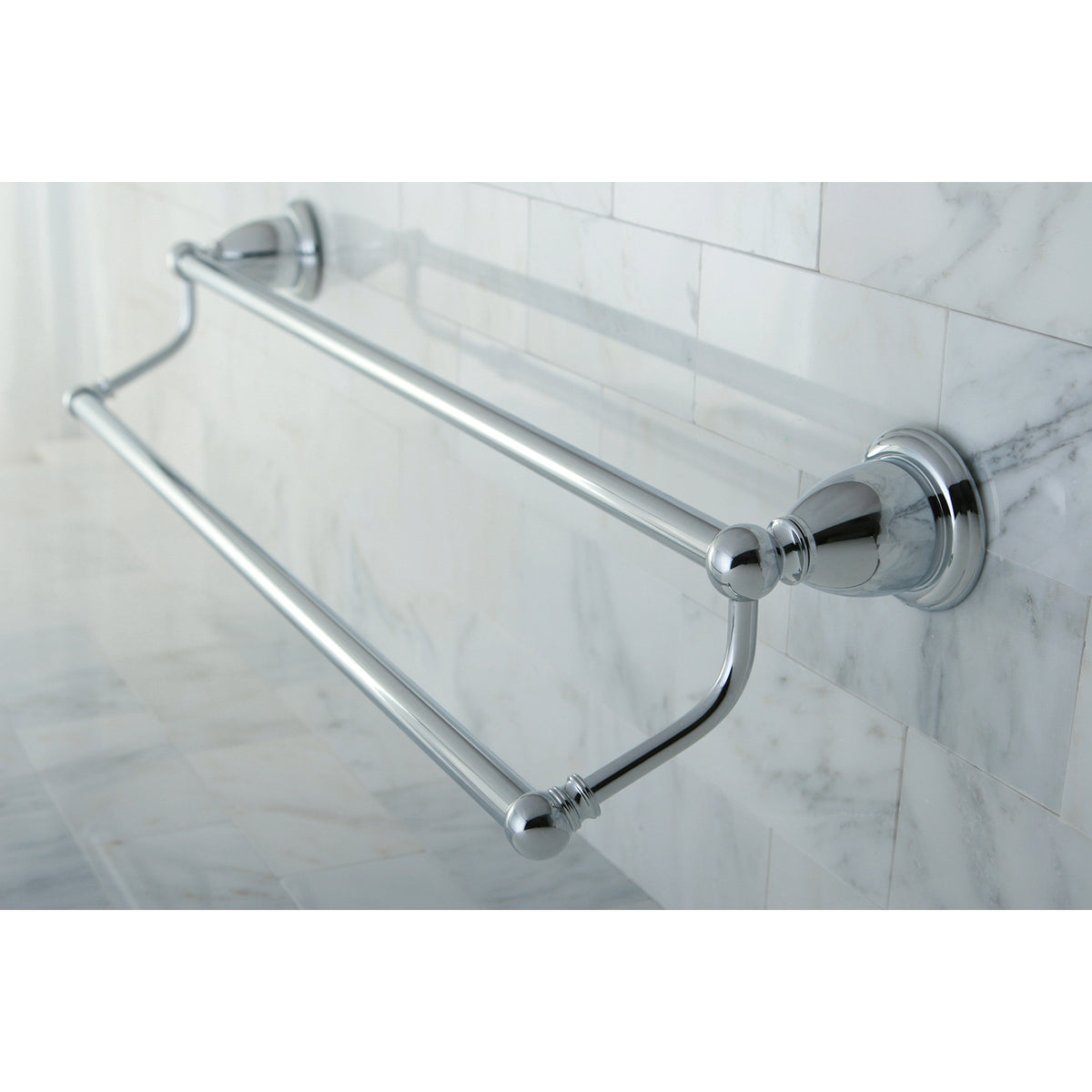 Kingston Brass Heritage 24" Dual Towel Bar