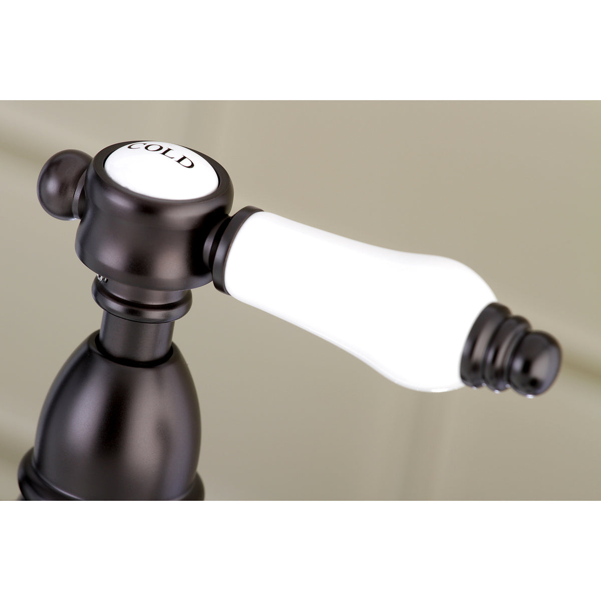 Kingston Brass KS1272BPLBS Bel-Air Bridge Kitchen Faucet with Brass Sprayer