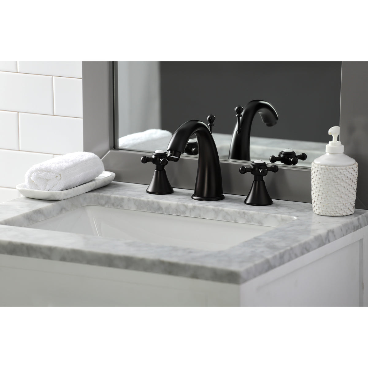 Kingston Brass KS2971BX 8 in. Widespread Bathroom Faucet