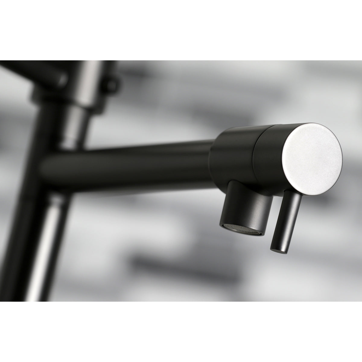 Gourmetier LS8505CTL Continental Single-Handle Pre-Rinse Kitchen Faucet