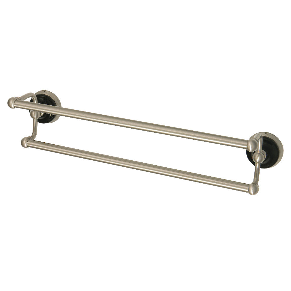 Kingston Brass Water Onyx 18 in. Dual Towel Bar