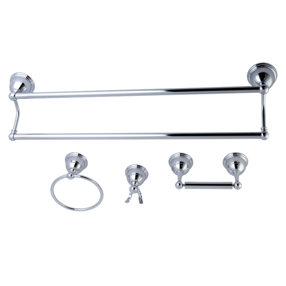 Kingston Brass Restoration 4-Piece Bathroom Hardware