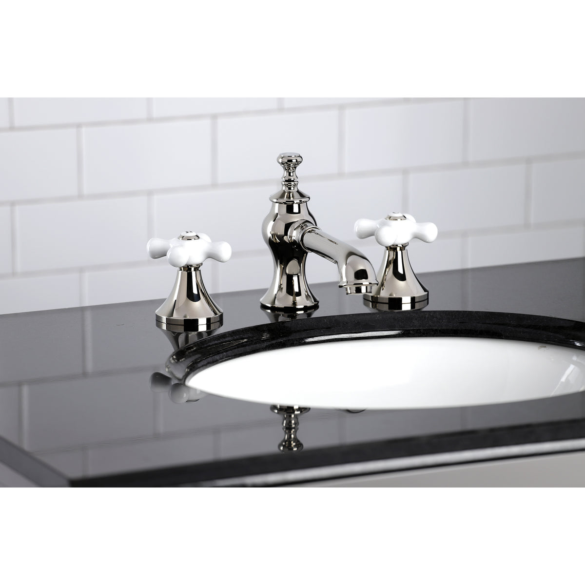 Kingston Brass KC7066PX Vintage 8 in. Widespread Bathroom Faucet