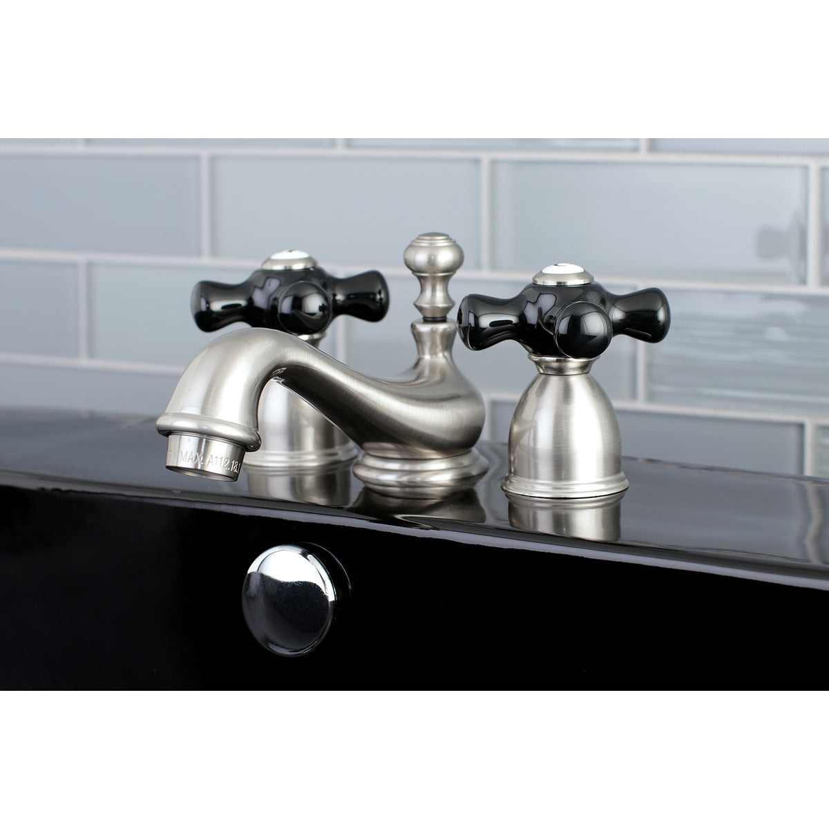 Kingston Brass KS3958PKX Duchess Mini-Widespread Bathroom Faucet