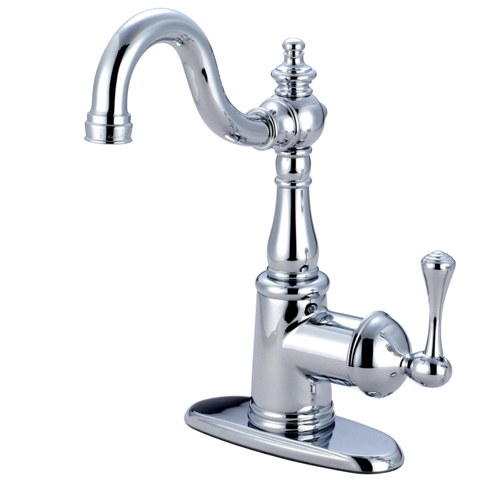 Fauceture FS7645BL Single-Handle 4 in. Centerset Bathroom Faucet