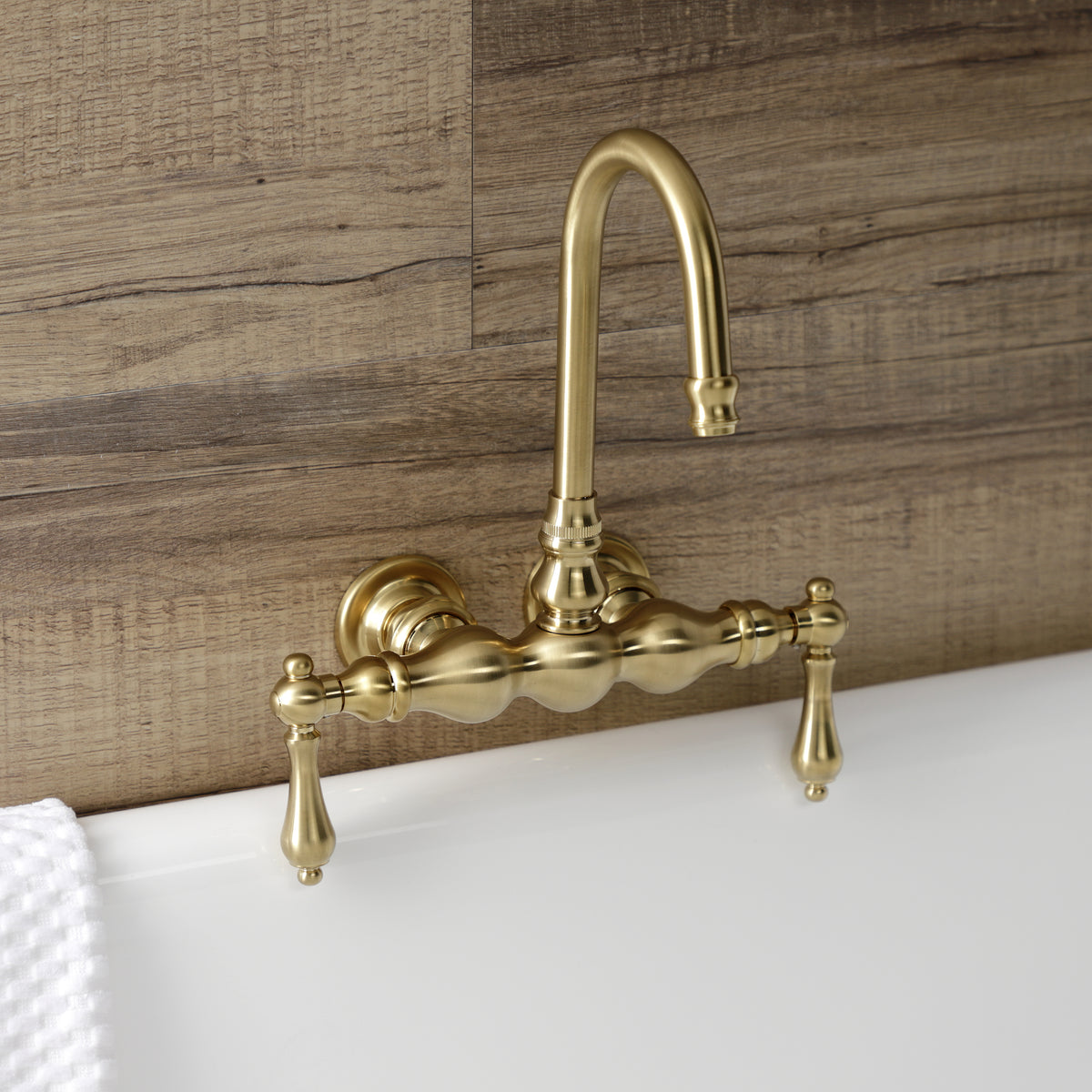 Aqua Vintage 39510 Inch Wall Mount Tub Faucet