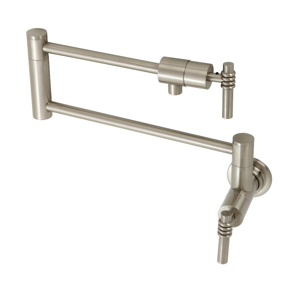 Kingston Brass KS4107ML Milano Wall Mount Pot Filler