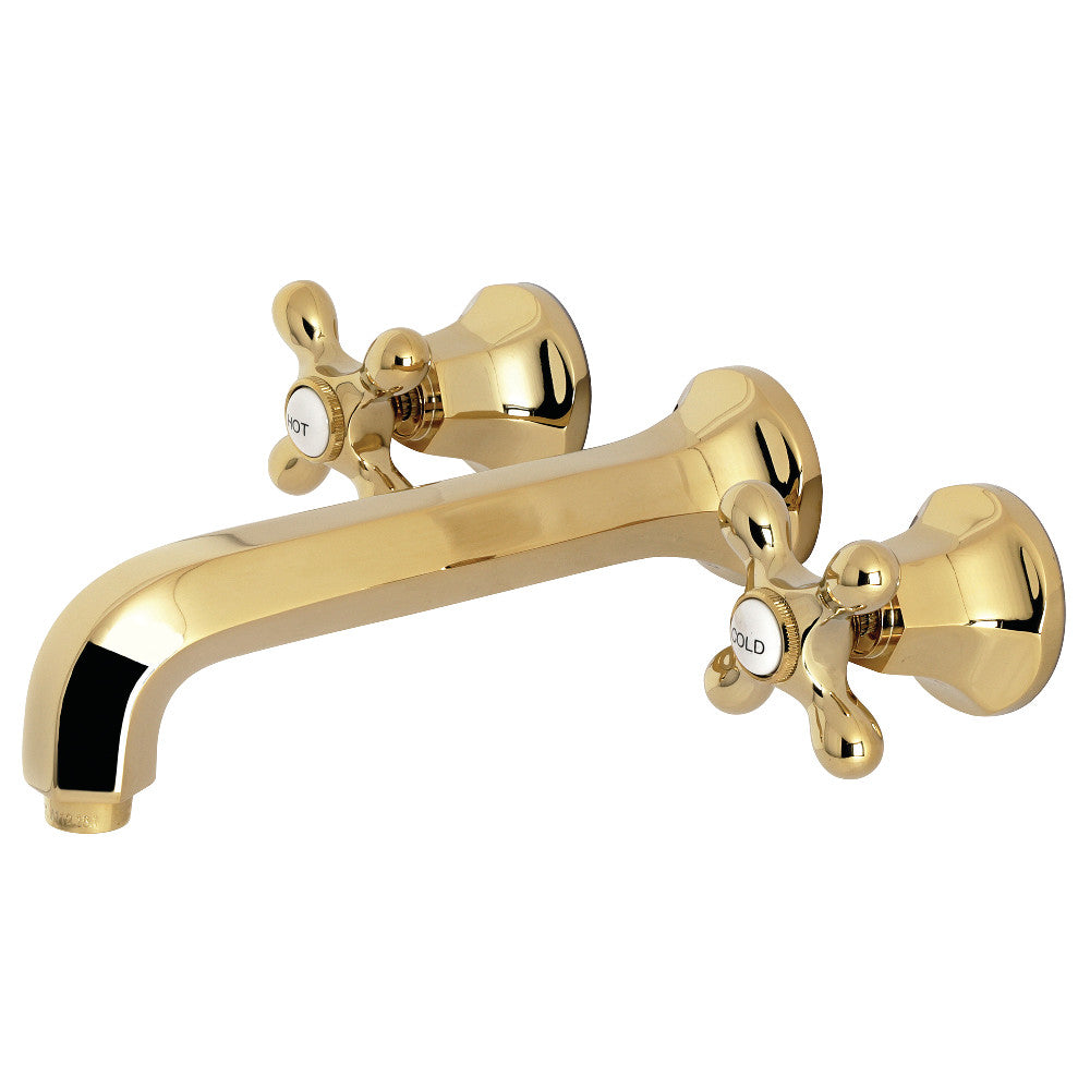 Kingston Brass KS4128AX Metropolitan 2-Handle Wall Mount Bathroom Faucet
