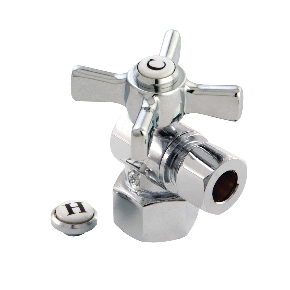 Kingston Brass 1/2" FIP X 3/8" OD Comp Angle Stop Valve