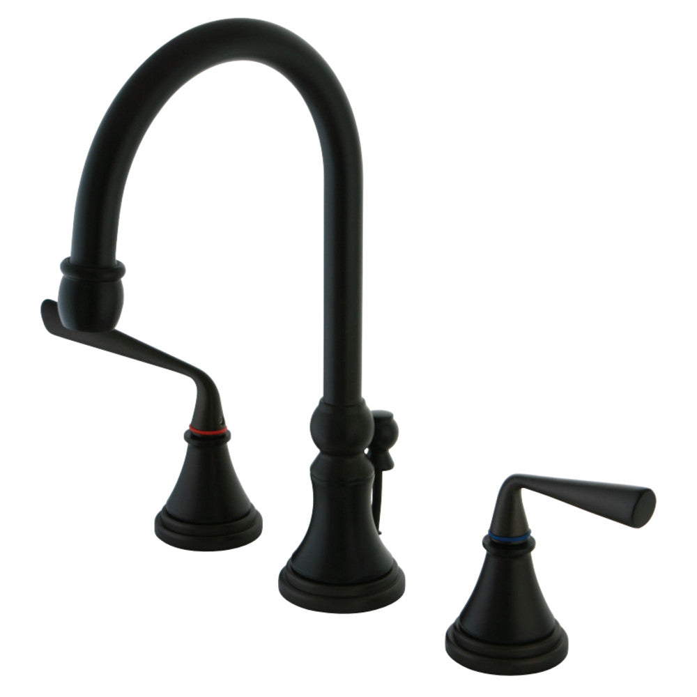 Kingston Brass KS2982ZL 8 in. Widespread Bathroom Faucet