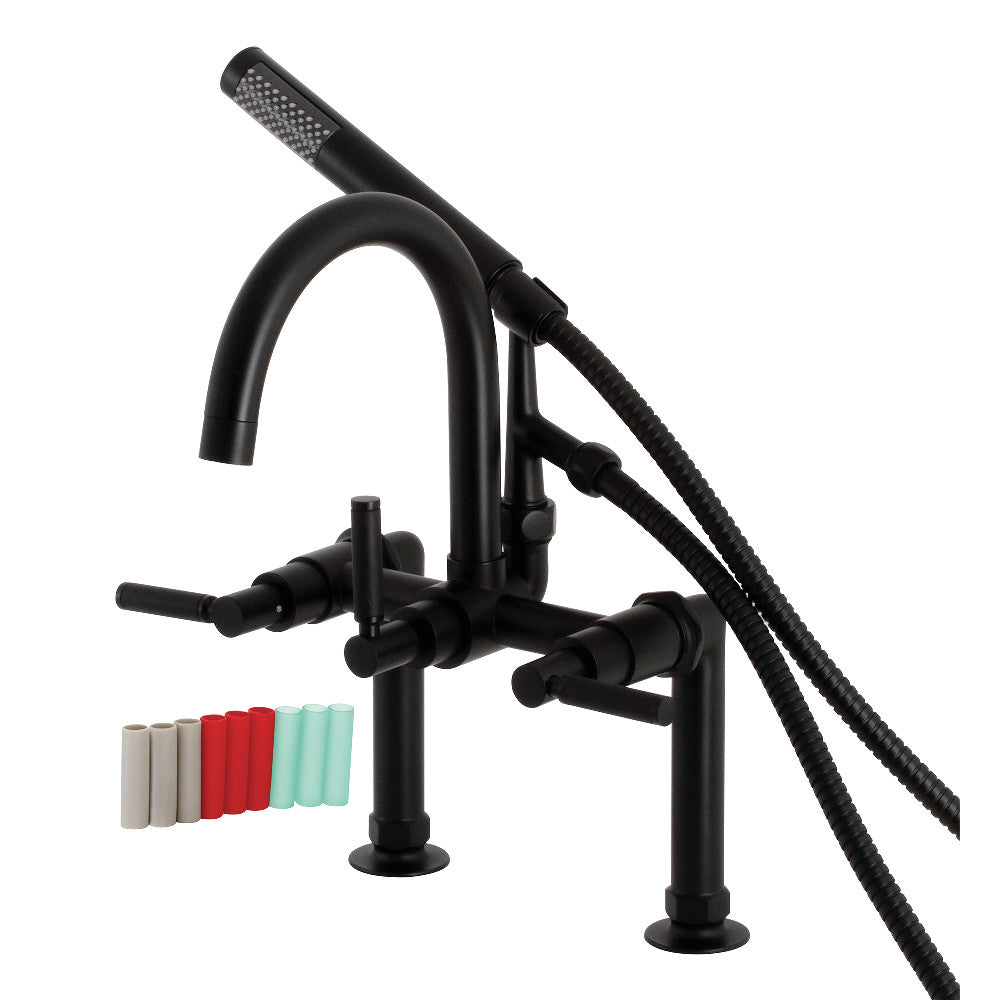 Aqua Vintage Kaiser 7-Inch Deck Mount Clawfoot Tub Faucet