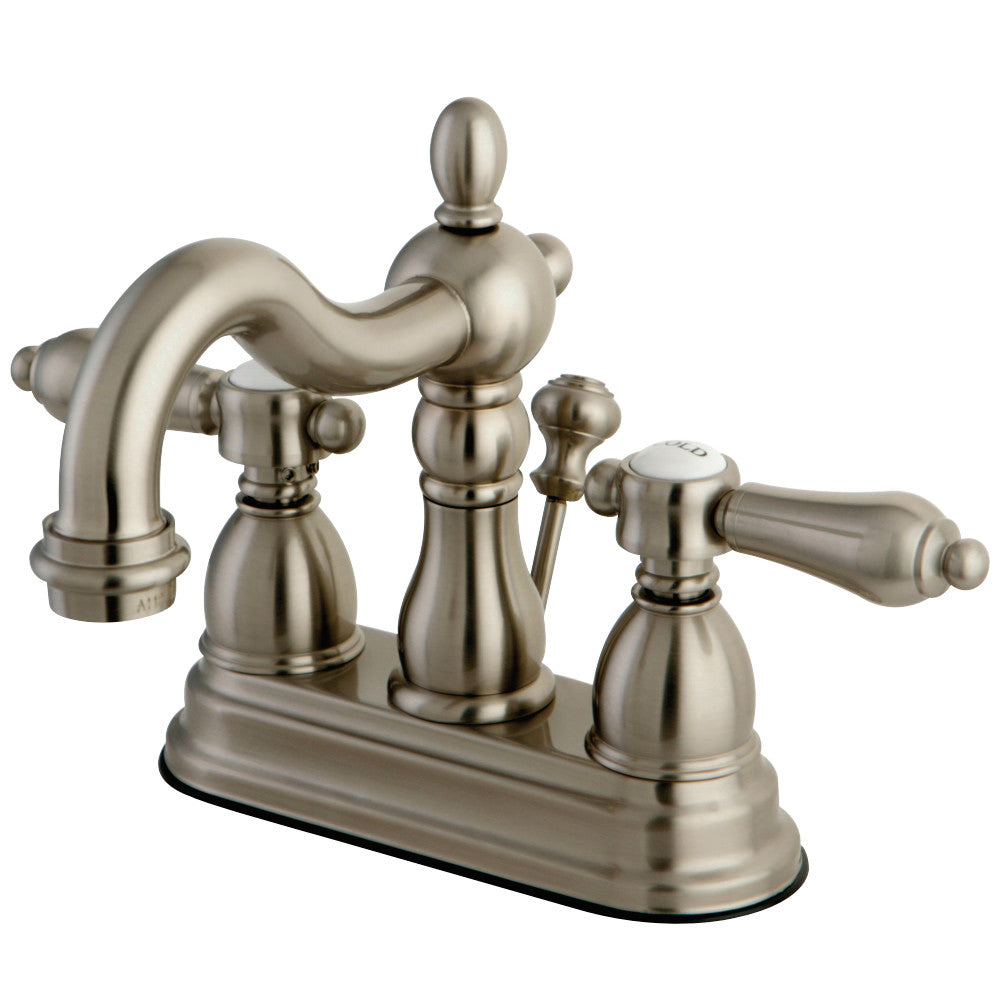 Kingston Brass KS1605BAL 4 in. Centerset Bathroom Faucet