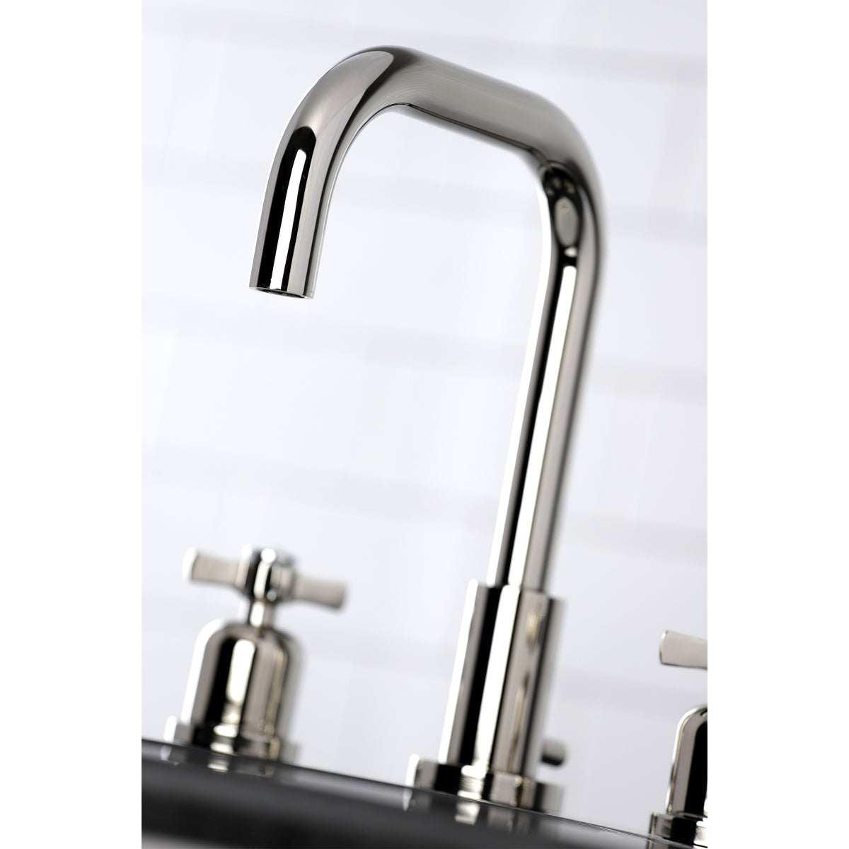 Kingston Brass FSC8931ZX Millennium Widespread Bathroom Faucet with Brass Pop-Up