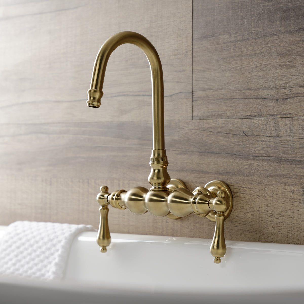 Aqua Vintage 39510 Inch Wall Mount Tub Faucet