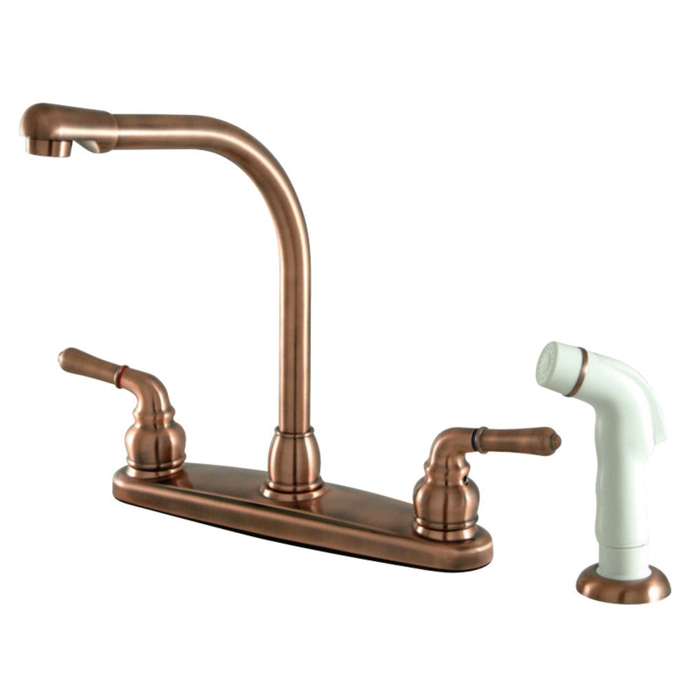 Kingston Brass KB756 Magellan 8-Inch Centerset Kitchen Faucet