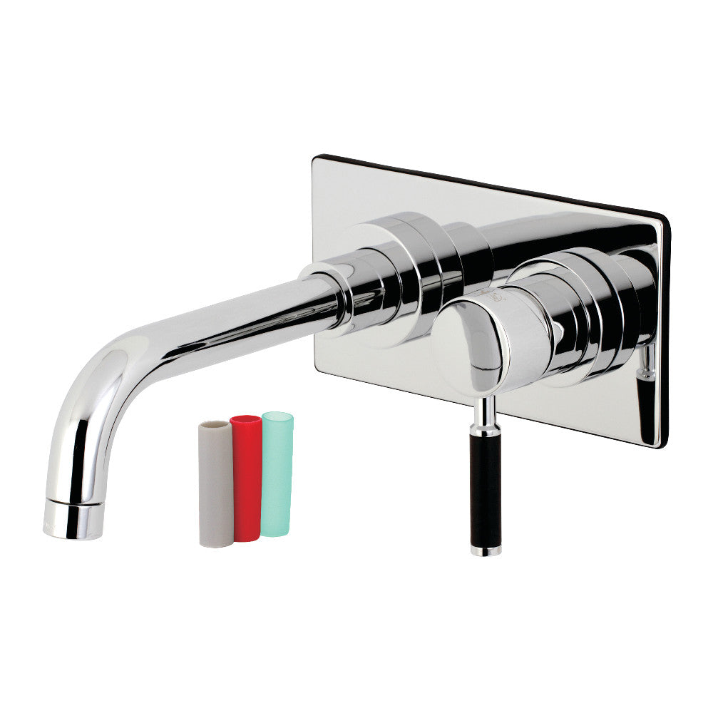Kingston Brass KS8118DKL Kaiser Single-Handle Wall Mount Bathroom Faucet