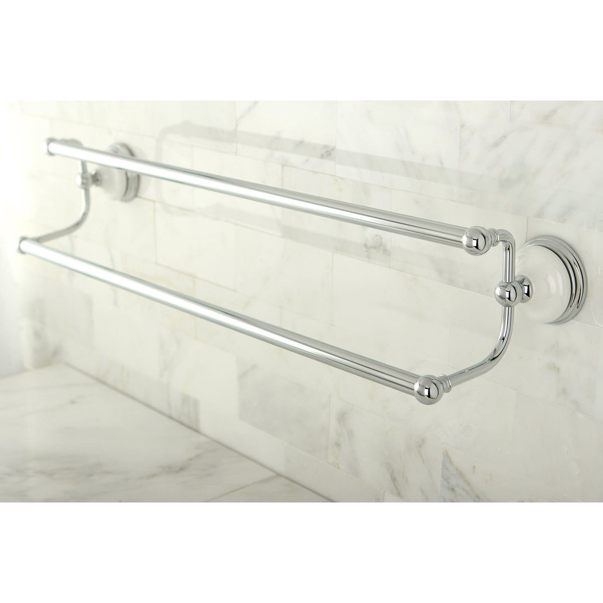 Kingston Brass Victorian 24-Inch Dual Towel Bar