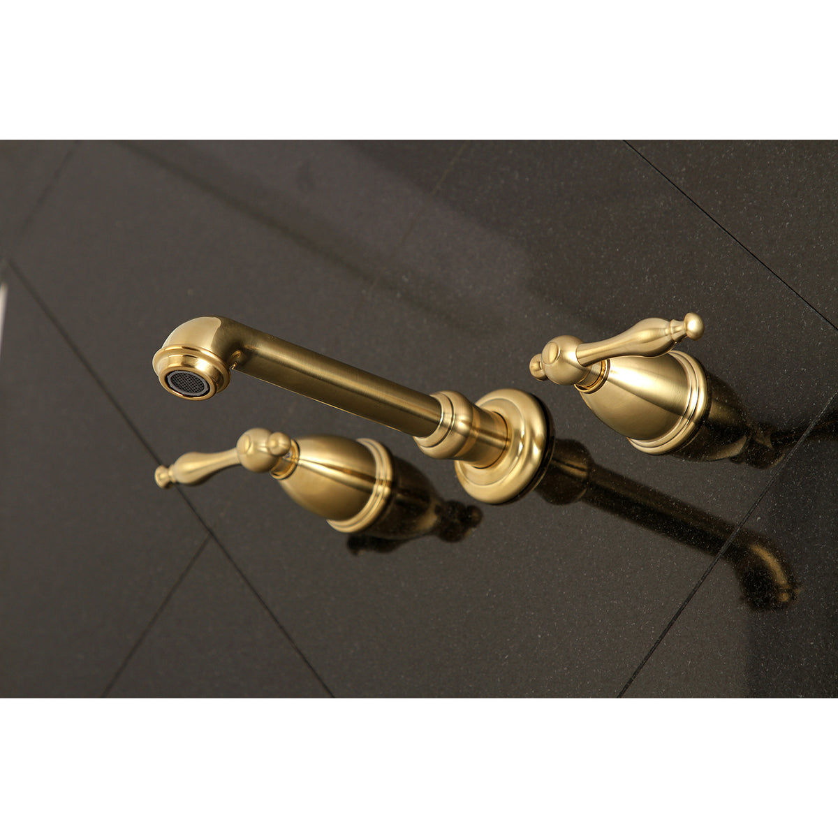 Naples 2-Handle Wall Mount Roman Tub Faucet