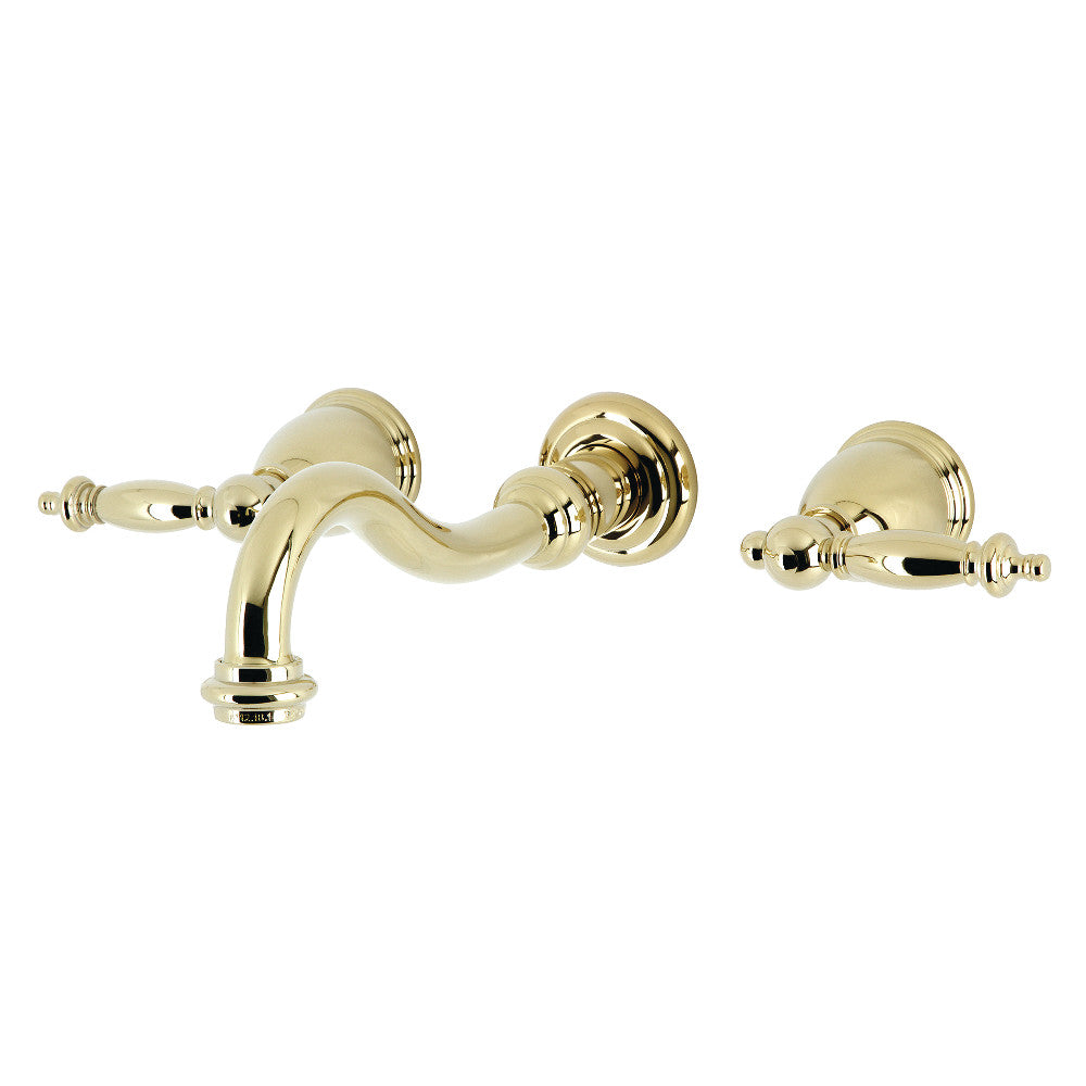 Kingston Brass KS3122TL Templeton Wall Mount Bathroom Faucet