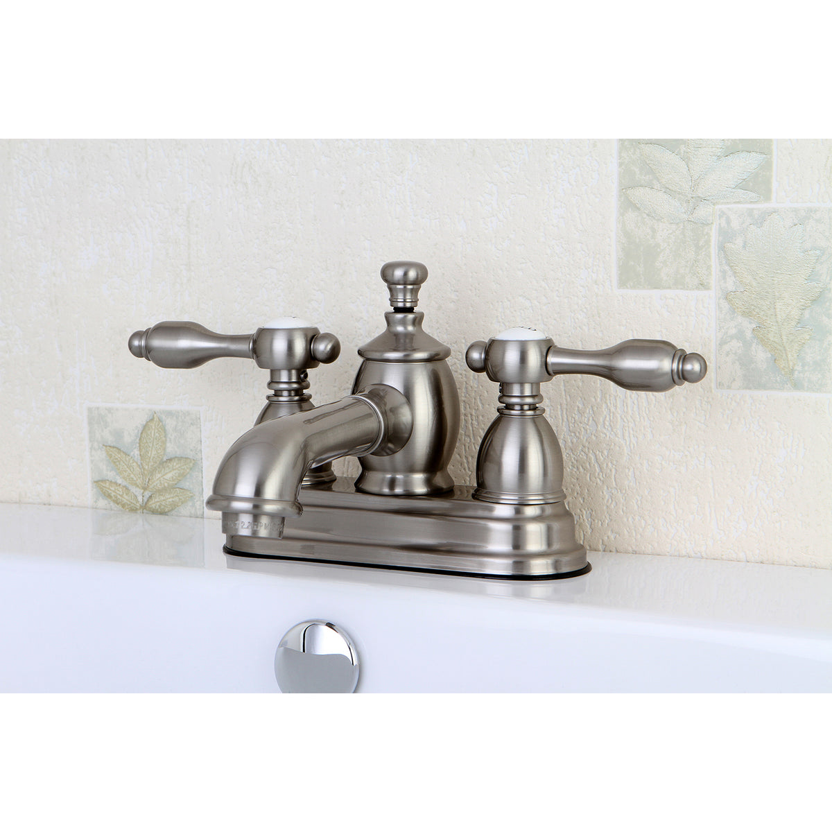 Kingston Brass KS7008TAL 4 in. Centerset Bathroom Faucet
