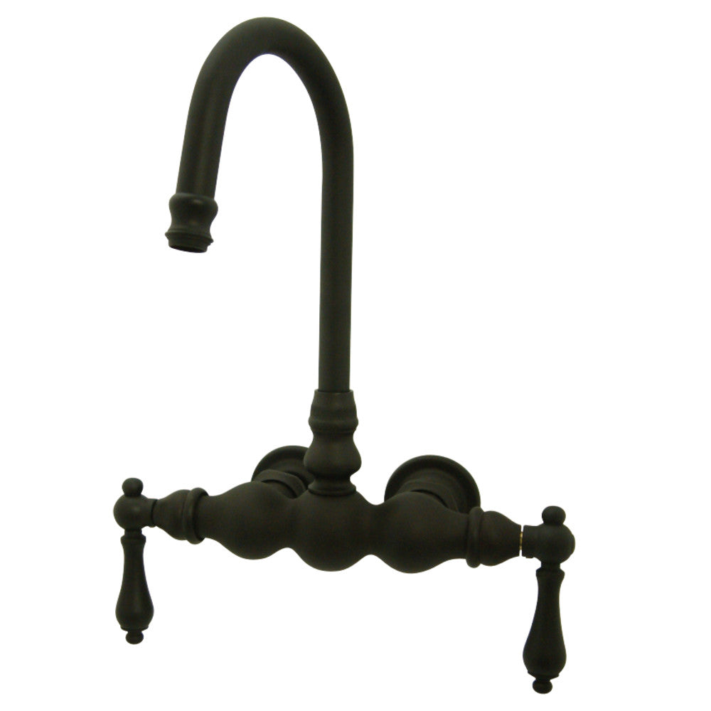 Vintage 3-3/8-Inch Wall Mount Tub Faucet