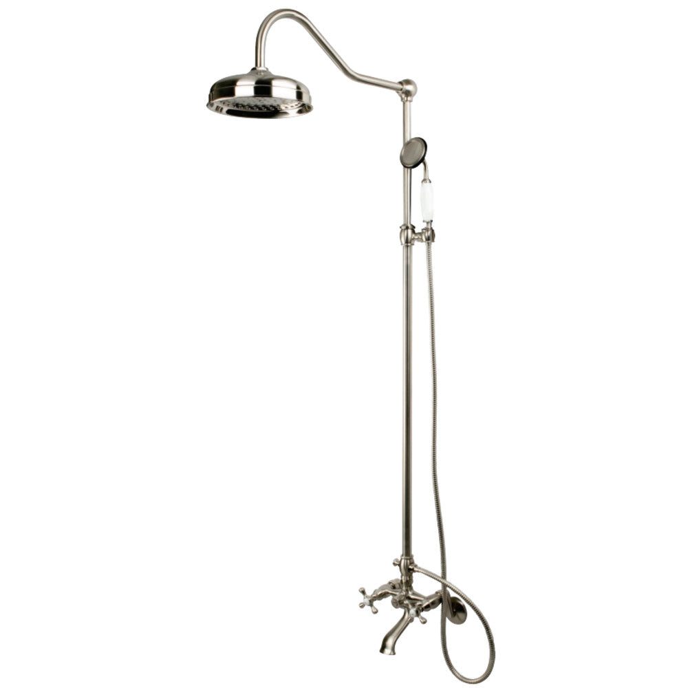 Vintage Clawfoot Tub Faucet Package with Shower Combo