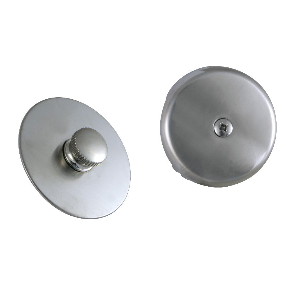 Kingston Brass Tub Drain Stopper with Overflow Plate Replacement Trim Kit