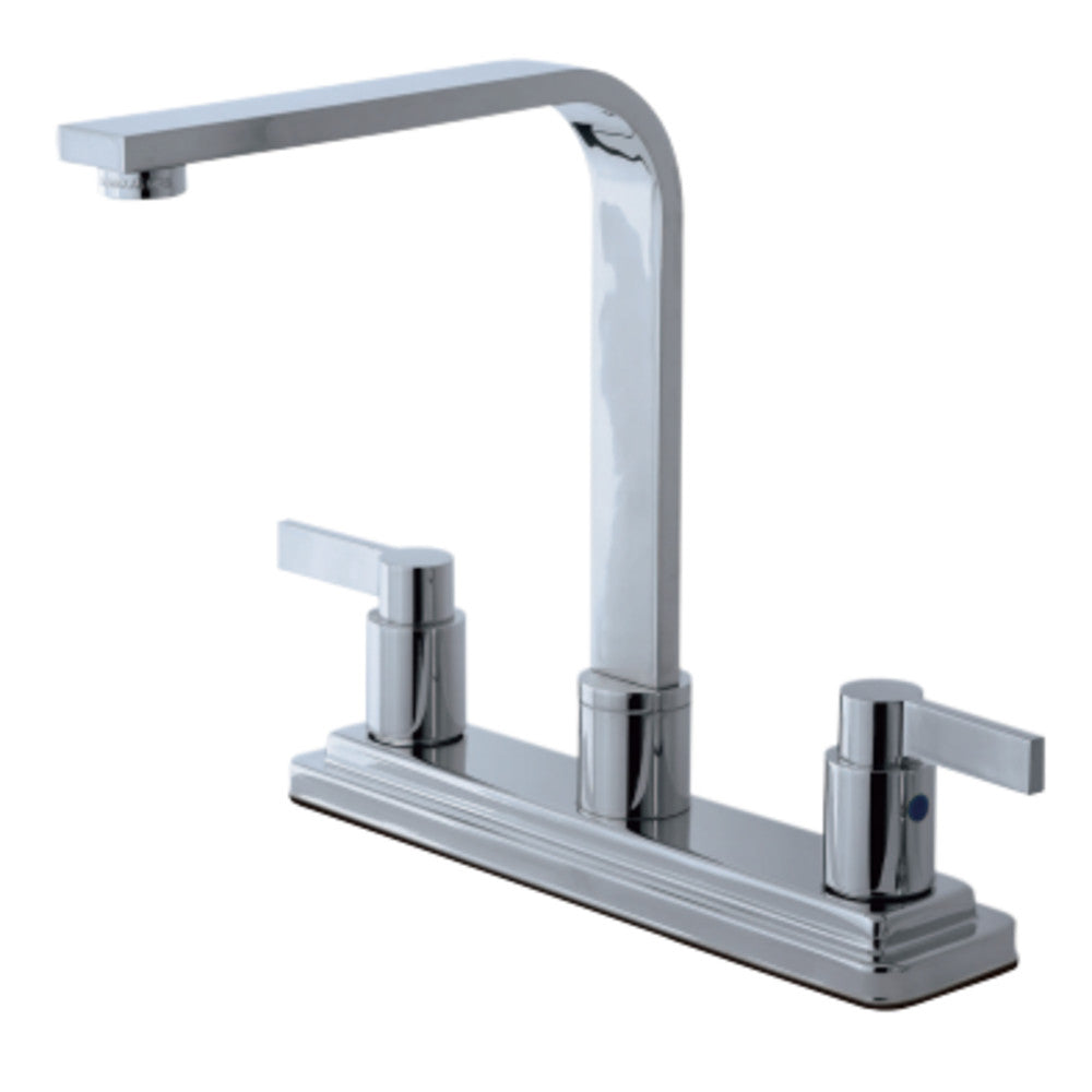 Kingston Brass KB8791NDLLS NuvoFusion Centerset Kitchen Faucet