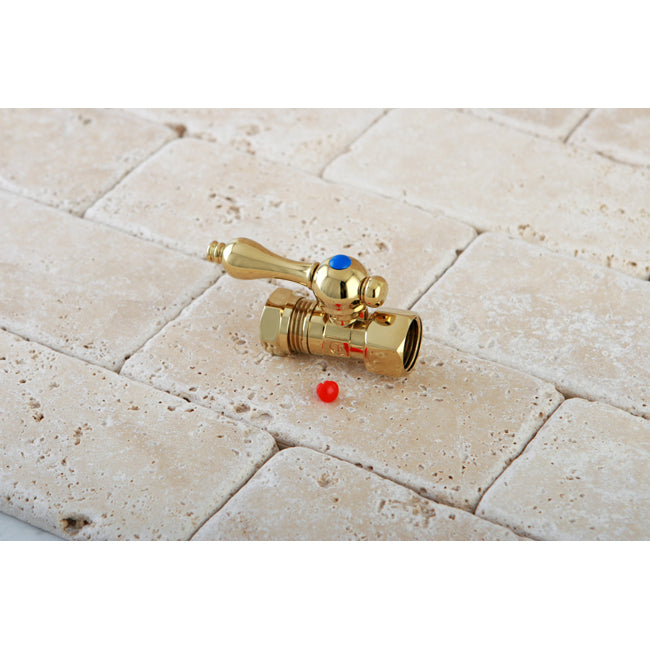 Kingston Brass Quarter Turn Valve (1/2" FIP X 1/2" or 7/16-Inch" Slip Joint)