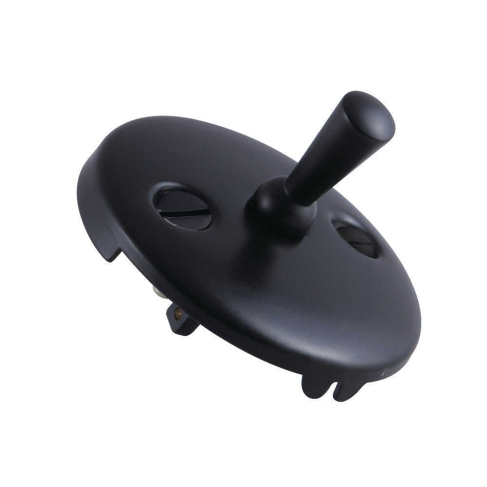 Kingston Brass Round Overflow Plate with Trip Lever Drain