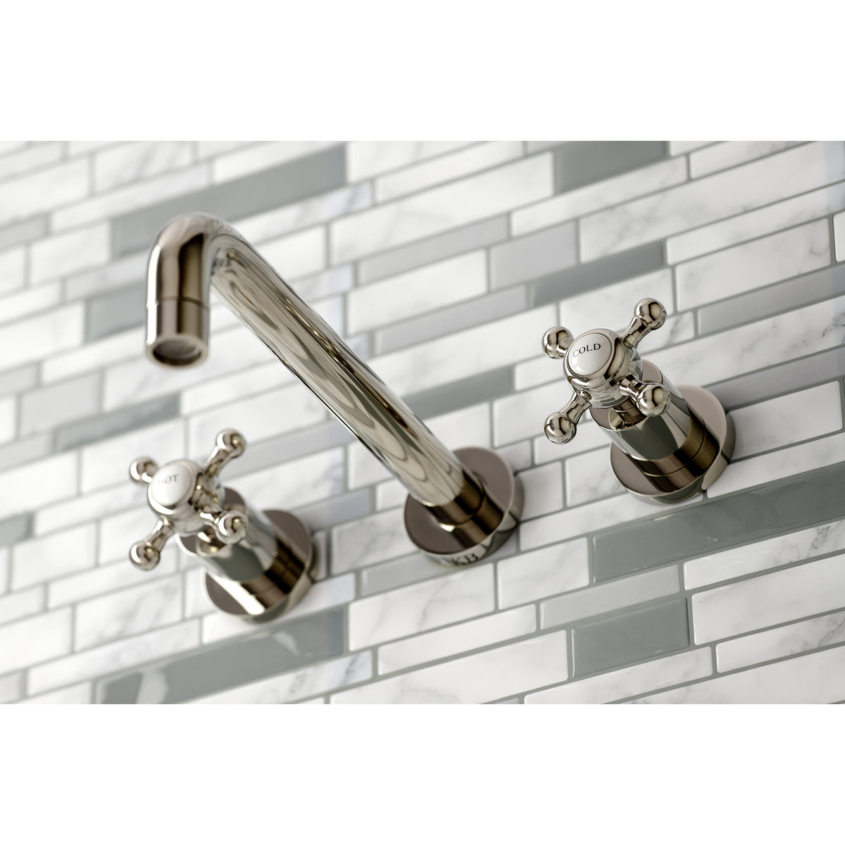 Metropolitan Two-Handle Wall Mount Tub Faucet