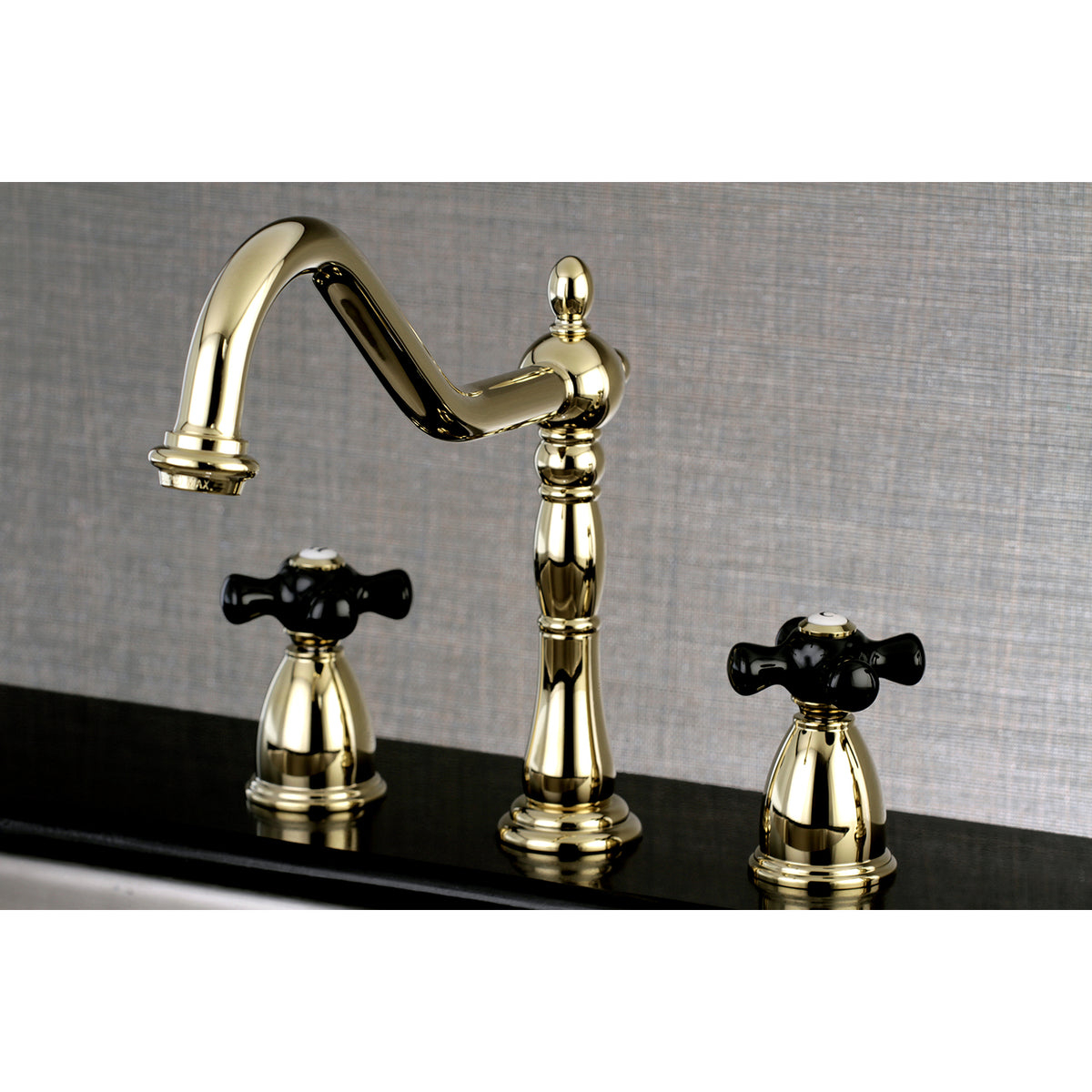 Kingston Brass KB1795PKXLS Widespread Kitchen Faucet