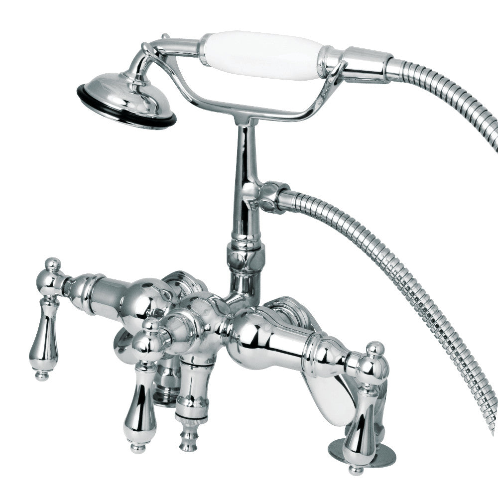 Vintage Adjustable Center Deck Mount Tub Faucet