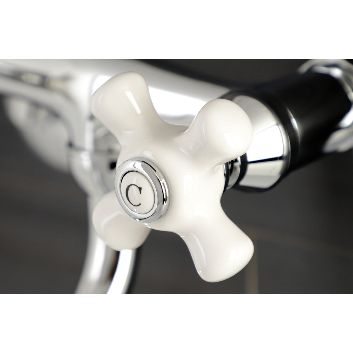 Kingston Brass KS615C Wall Mount Bathroom Faucet