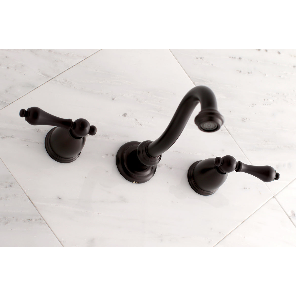Kingston Brass KS3121AL Vintage 2-Handle Wall Mount Bathroom Faucet