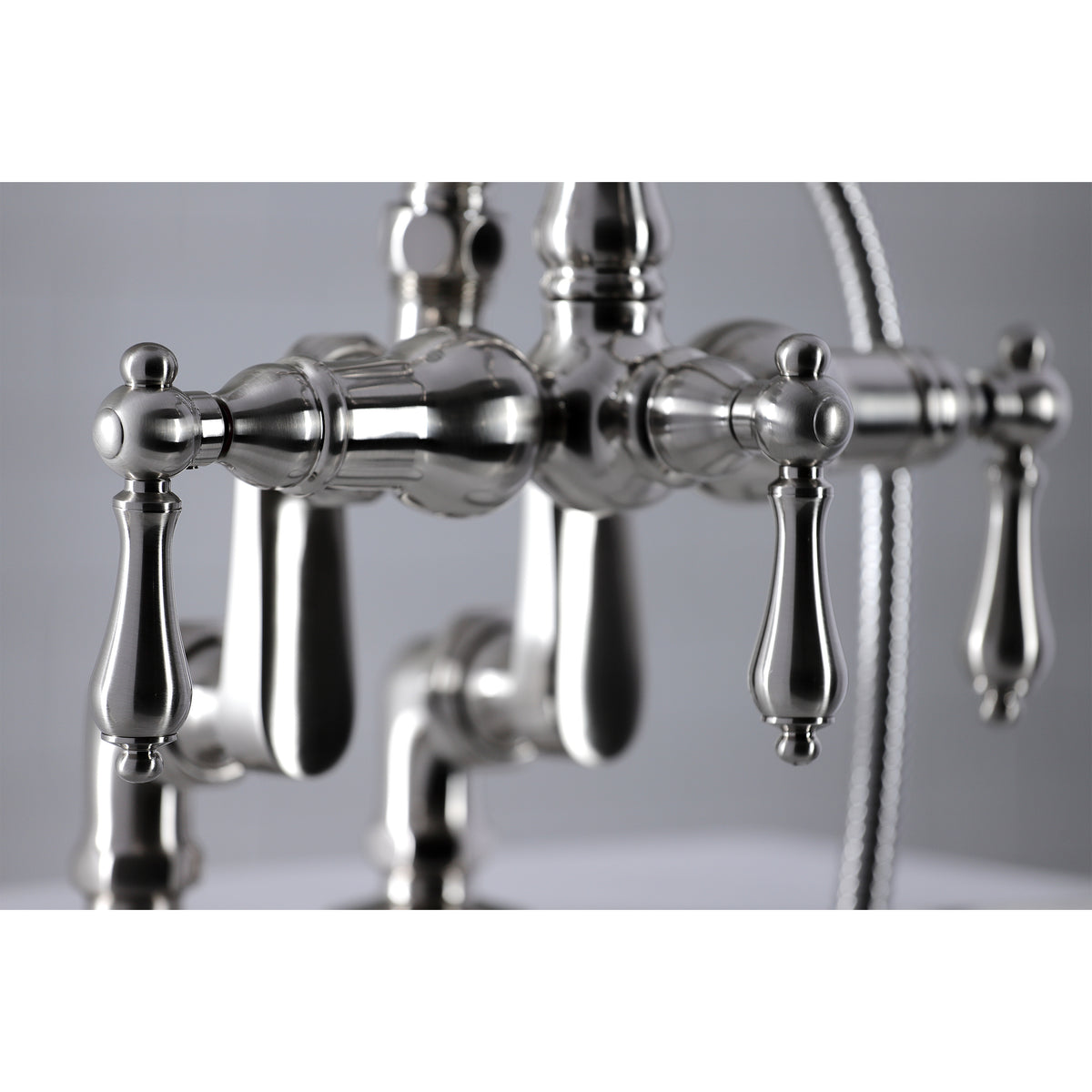 Vintage Clawfoot Tub Faucet with Hand Shower