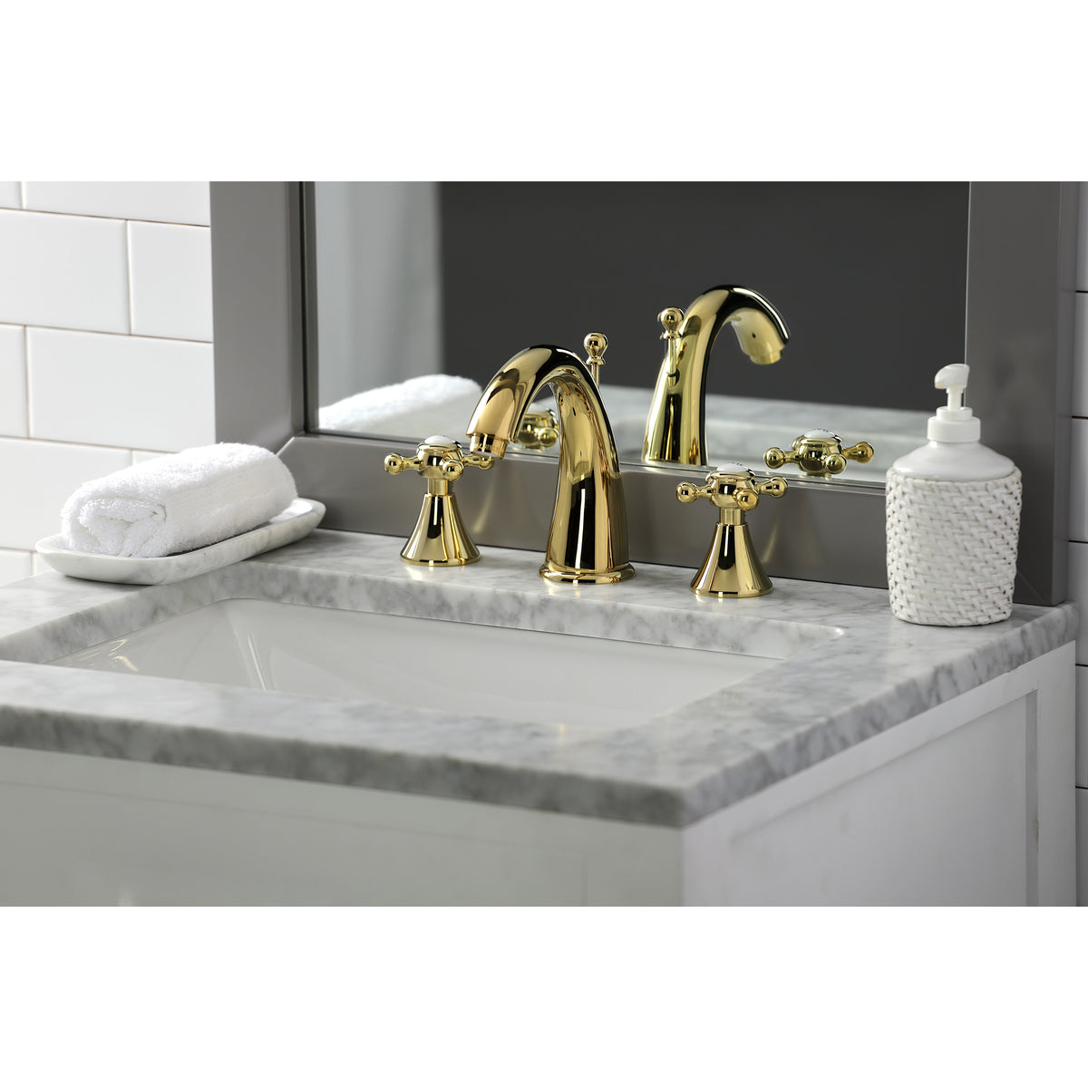 Kingston Brass KS2971BX 8 in. Widespread Bathroom Faucet