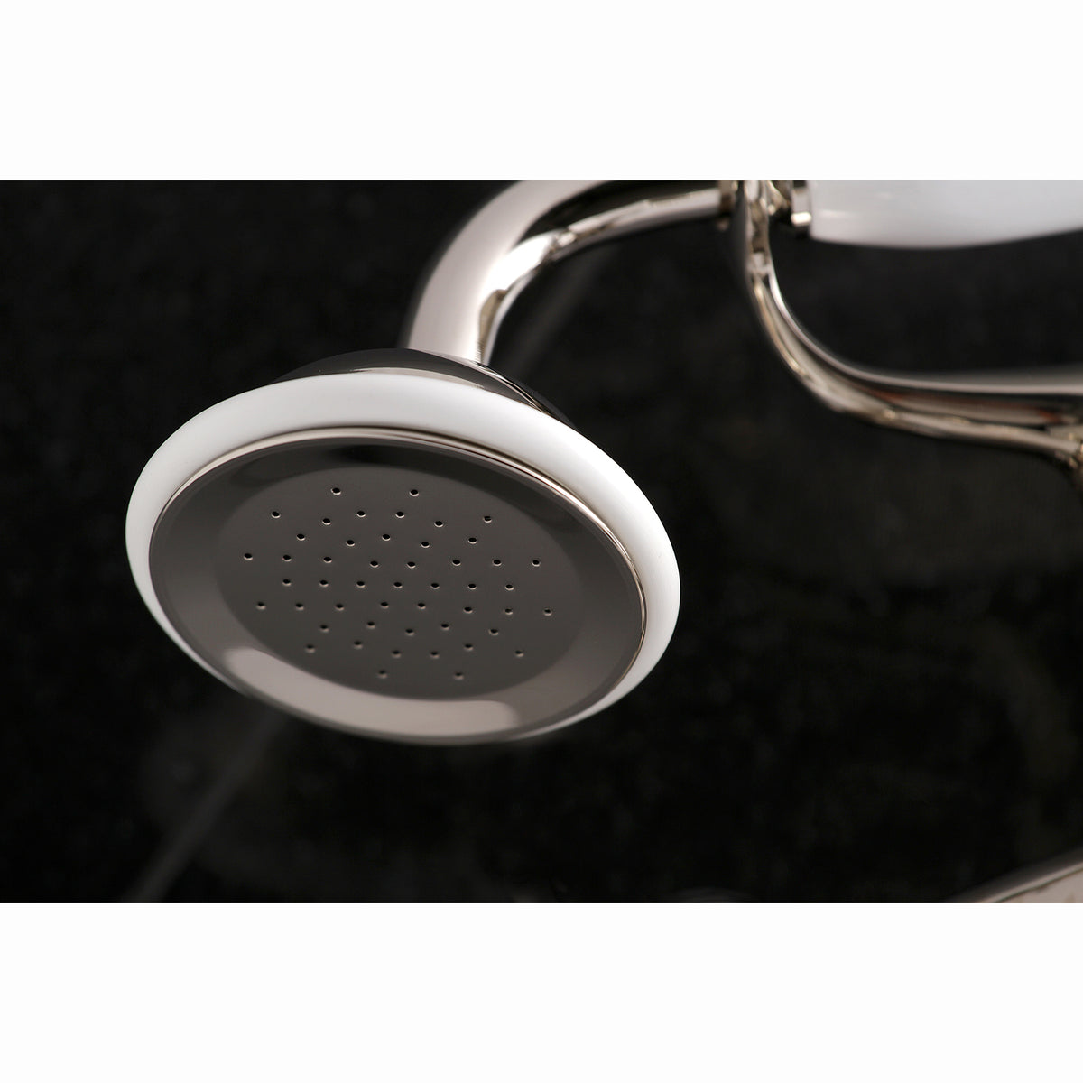 Kingston Tub Wall Mount Clawfoot Tub Faucet with Hand Shower